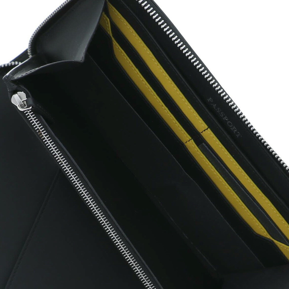 Fendi Fastener Long Wallet Black A View 5